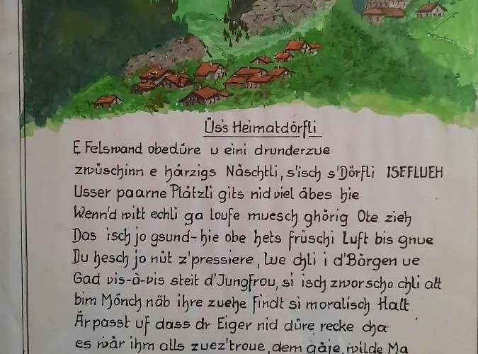 Restaurant Waldrand, Isenfluh