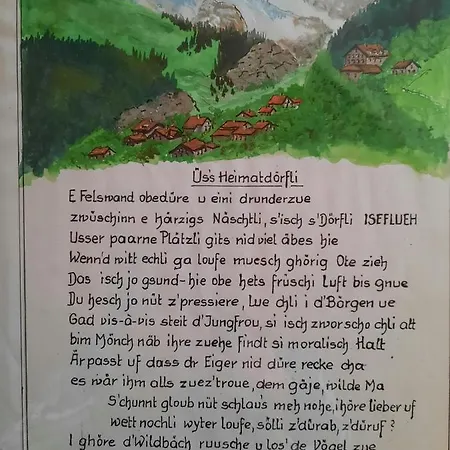 Restaurant Waldrand, Isenfluh